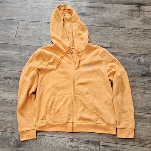 PINK Victoria's Secret Orange Full zip Jacket